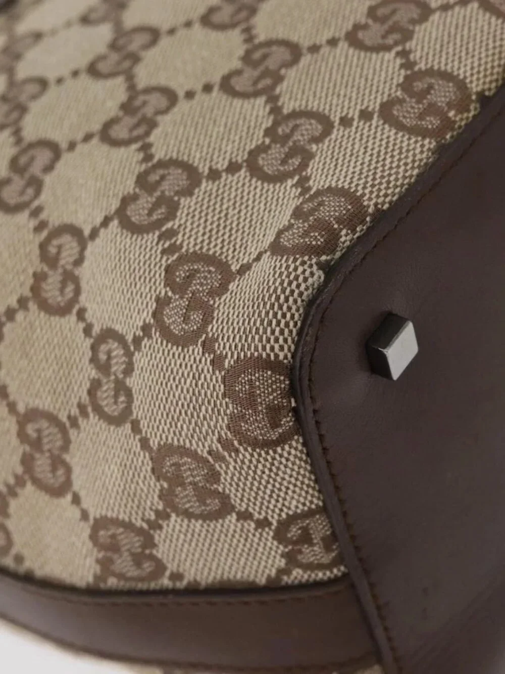 GUCCI GG Canvas Shoulder Bag Beige 001 4299 Auth mr2016 - Picture 4 of 16
